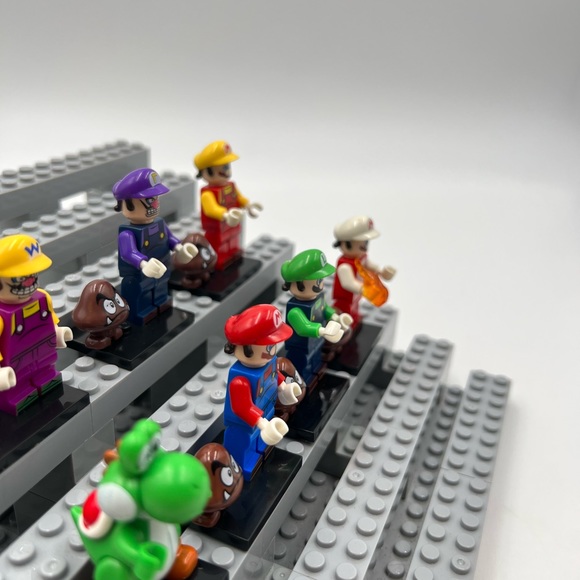 7 Super Mario Bros Custom Minifigures, Mini Figures, - Picture 3 of 10